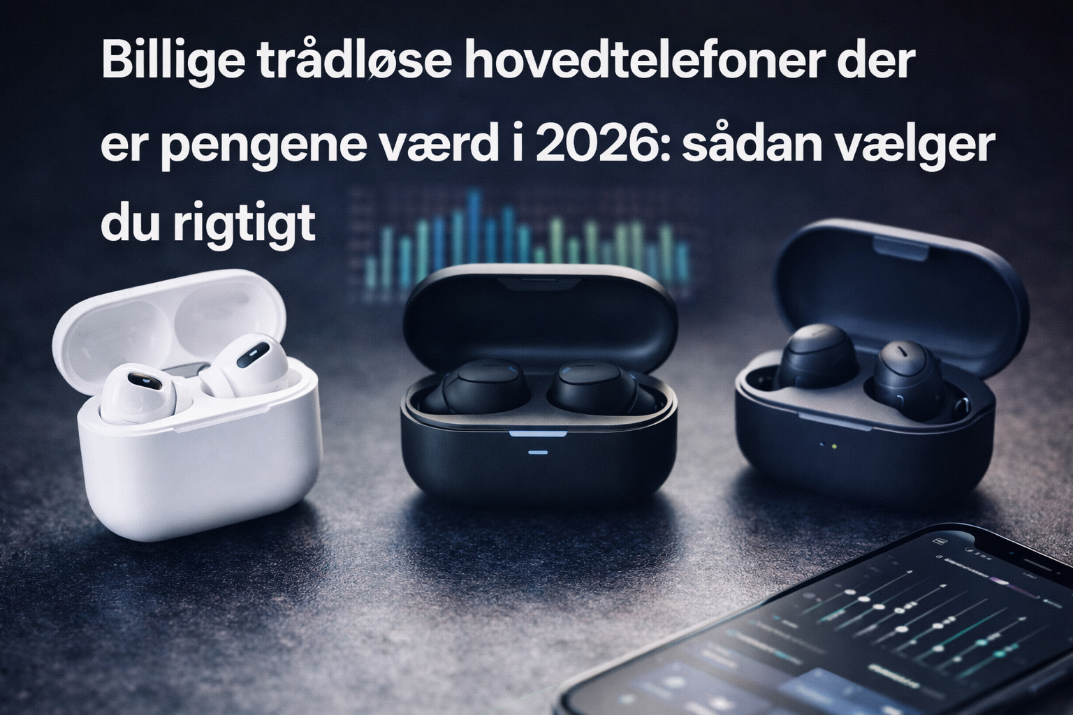Billige trådløse hovedtelefoner der er pengene værd i 2026: sådan vælger du rigtigt